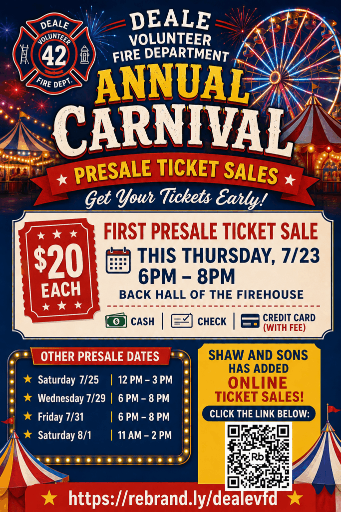 Presale Tickets On Sale!